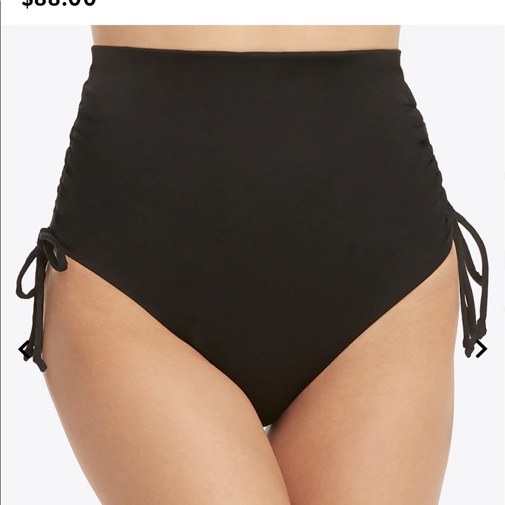 spanx adjustable high-rise swim brief